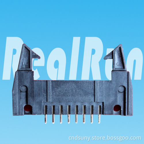 2.54mm Dual Row, Right Angle, SMT Ejector Header Connector